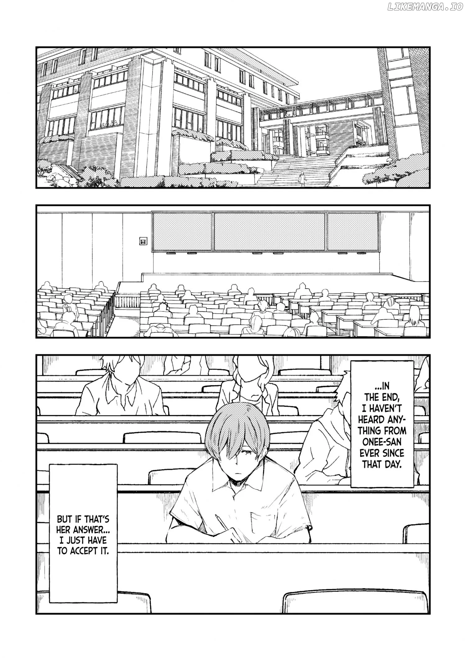 A Story About Getting Tangled Up With A Drunk Onee-san in a Saizeriya - Chapter 10 - Page 1