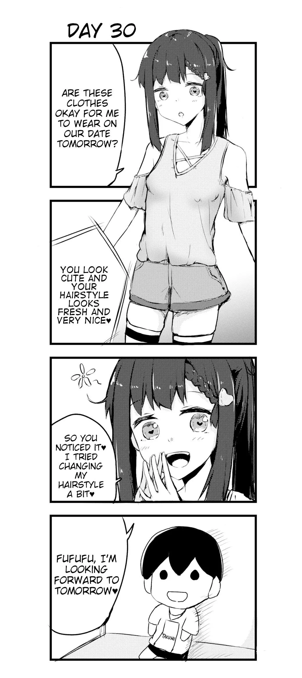 A Story About Wanting to Commit Suicide, but Its Scary So I Find a Yandere Girl to Kill Me, but After 100 days, I Somehow Got ○○ - Chapter 30 - Page 1