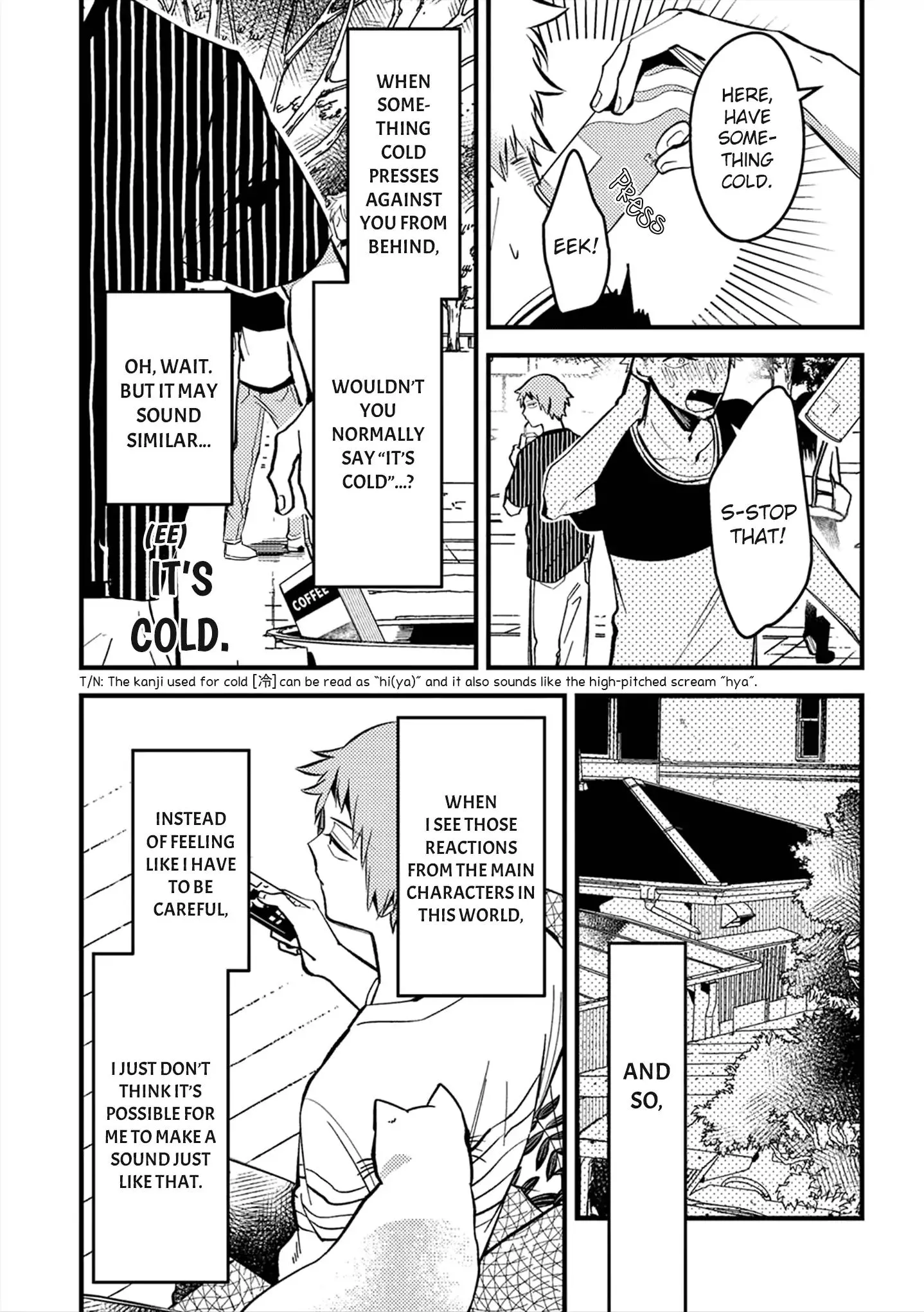 A World Where Everything Definitely Becomes BL vs. The Man Who Definitely Doesn't Want To Be In A BL - Chapter 14 - Page 4