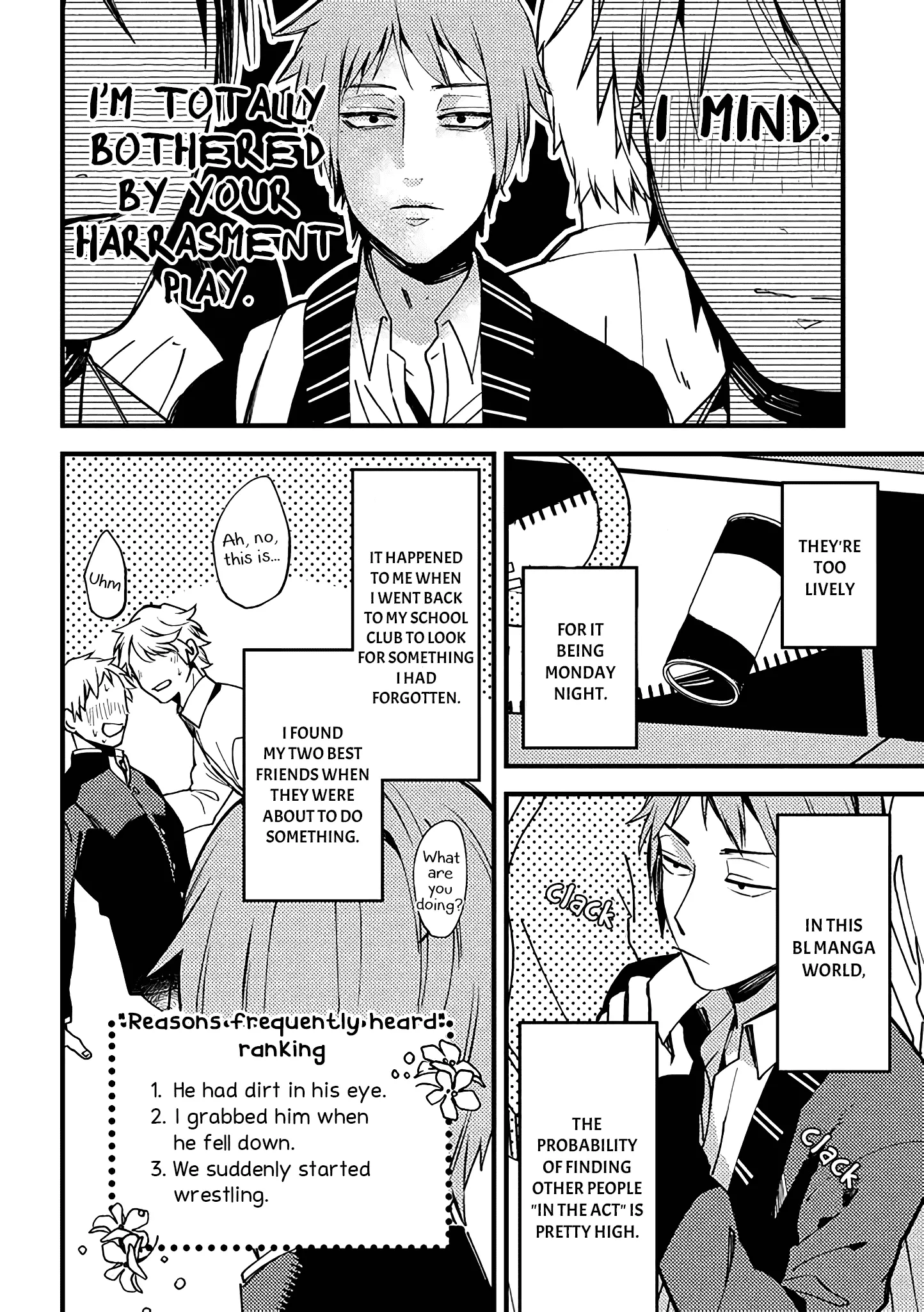 A World Where Everything Definitely Becomes BL vs. The Man Who Definitely Doesn't Want To Be In A BL - Chapter 4 - Page 3