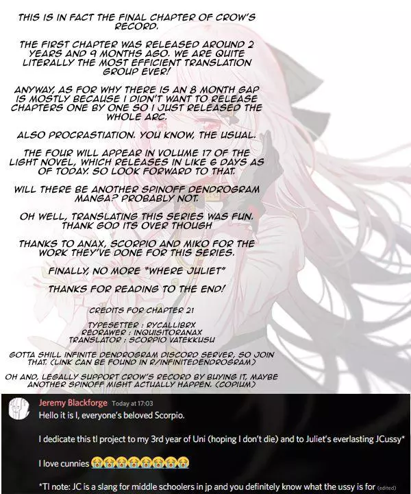 Crow Record: Infinite Dendrogram Another - Chapter 21 - Page 27