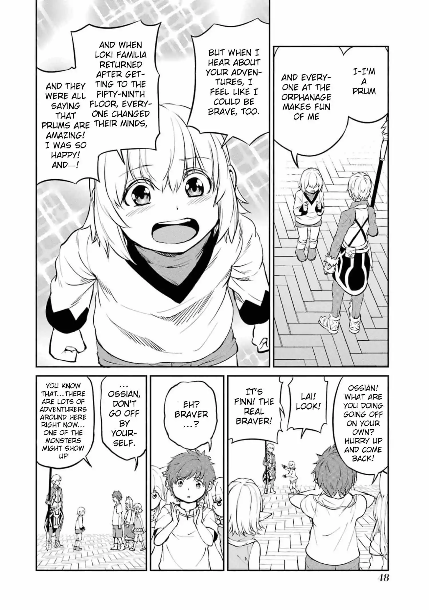 Dungeon ni Deai wo Motomeru no wa Machigatte Iru Darou ka Gaiden - Sword Oratoria - Chapter 83 - Page 51