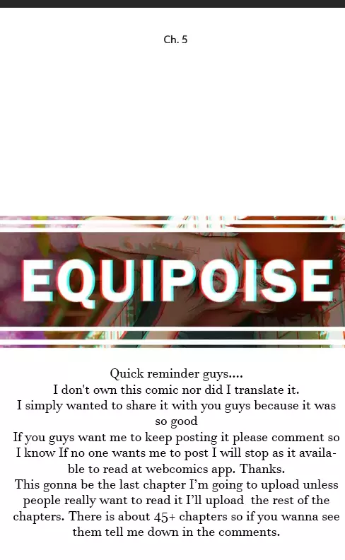 EQUIPOISE - Chapter 5 - Page 1