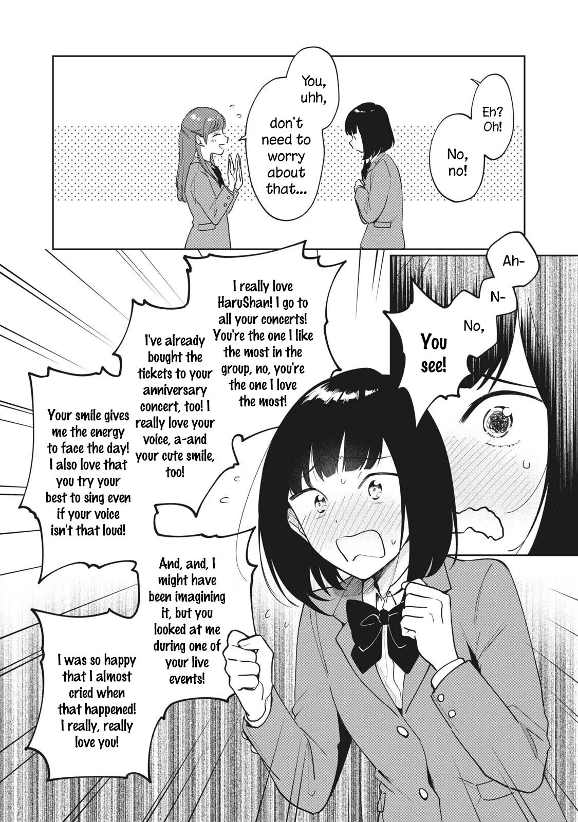 I Can't Focus on Class With My Idol Next to Me! - Chapter 1 - Page 23