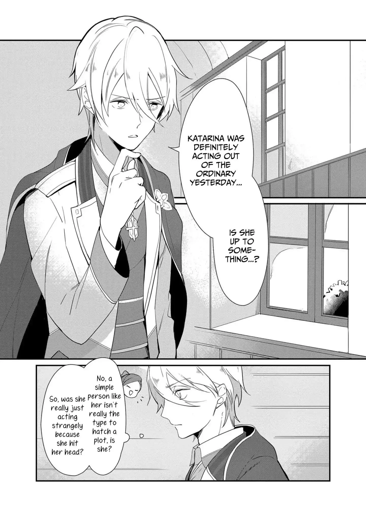 I Reincarnated into an Otome Game as a Villainess With Only Destruction Flags... In a Dire Situation!? Verge of Destruction Arc - Chapter 1 - Page 13