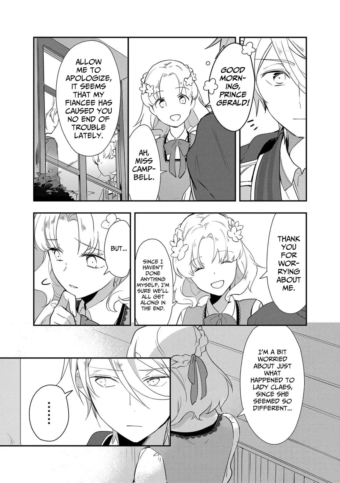 I Reincarnated into an Otome Game as a Villainess With Only Destruction Flags... In a Dire Situation!? Verge of Destruction Arc - Chapter 1 - Page 14