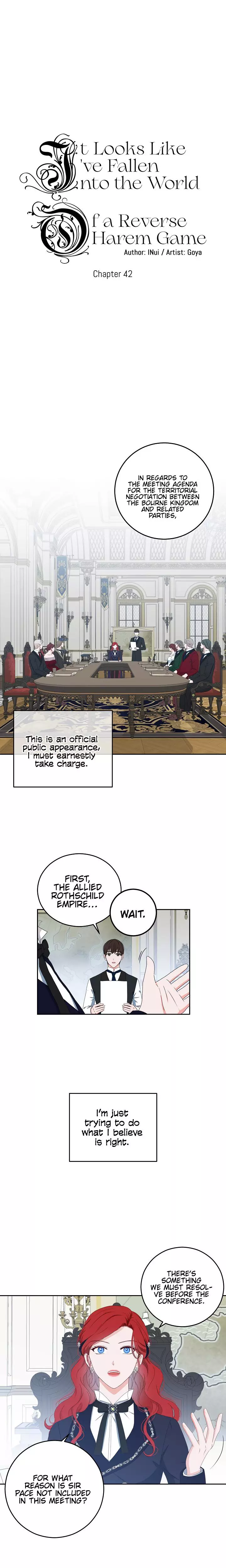 It Looks Like I’ve Fallen into the World of a Reverse Harem Game - Chapter 42 - Page 1