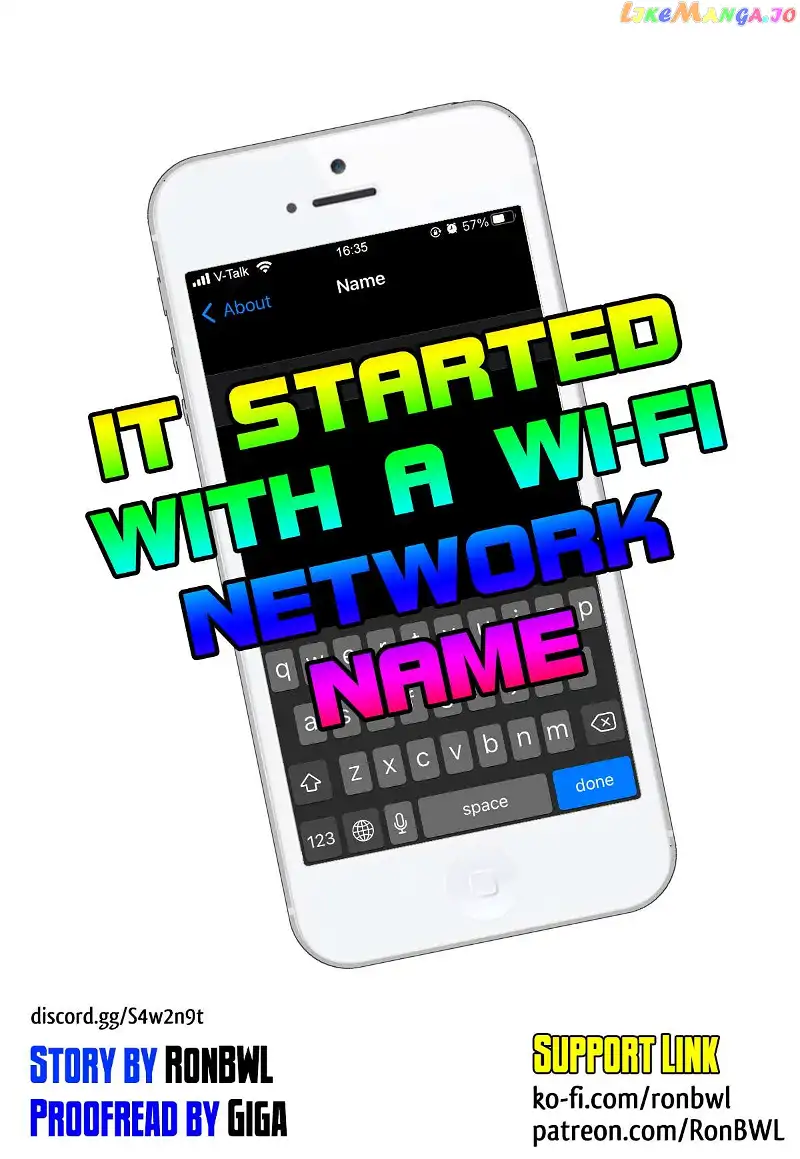 It Started With A Wi-Fi Network Name - Chapter 41 - Page 1