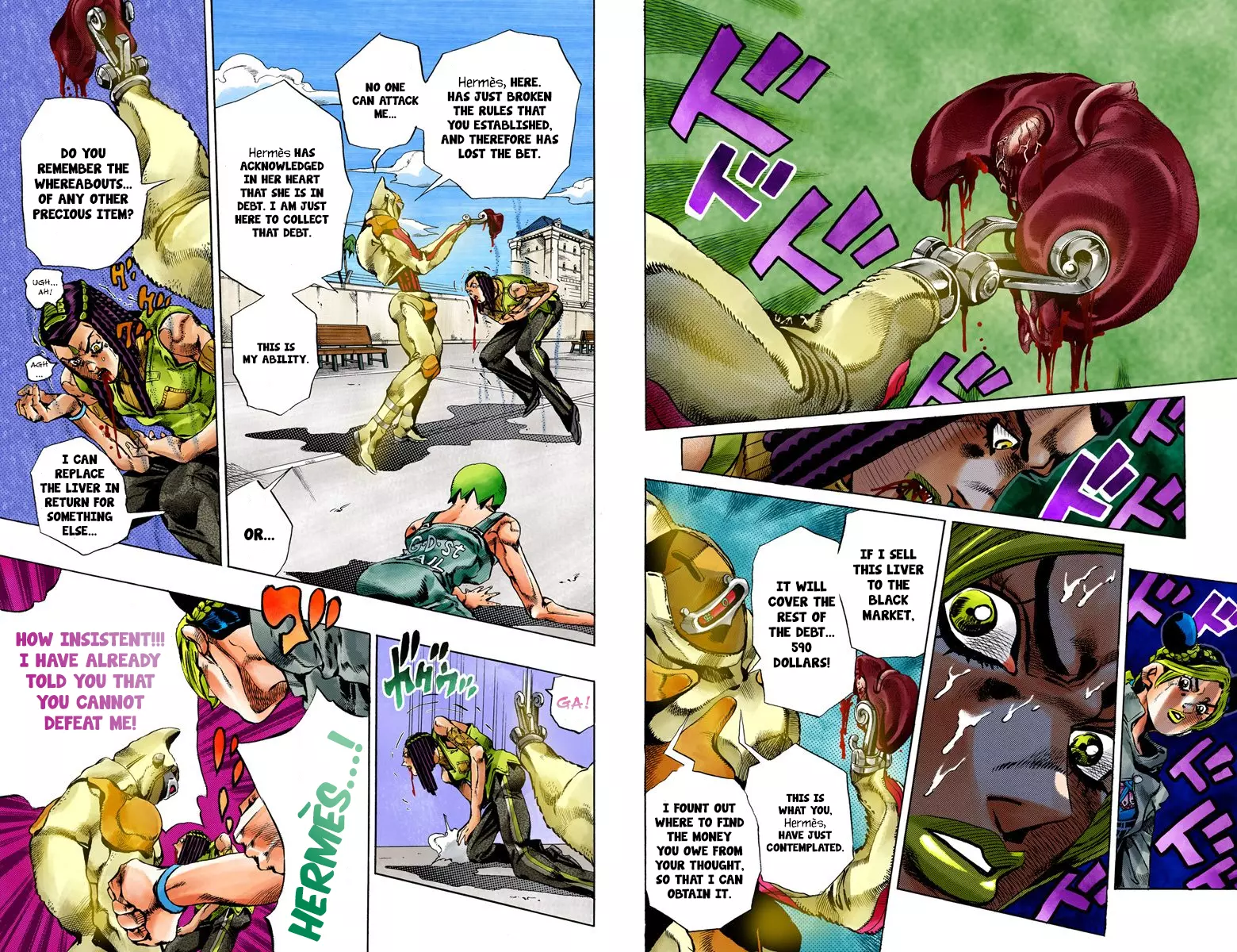 JoJo's Bizarre Adventure Part 6: Stone Ocean - Chapter 631 - Page 4