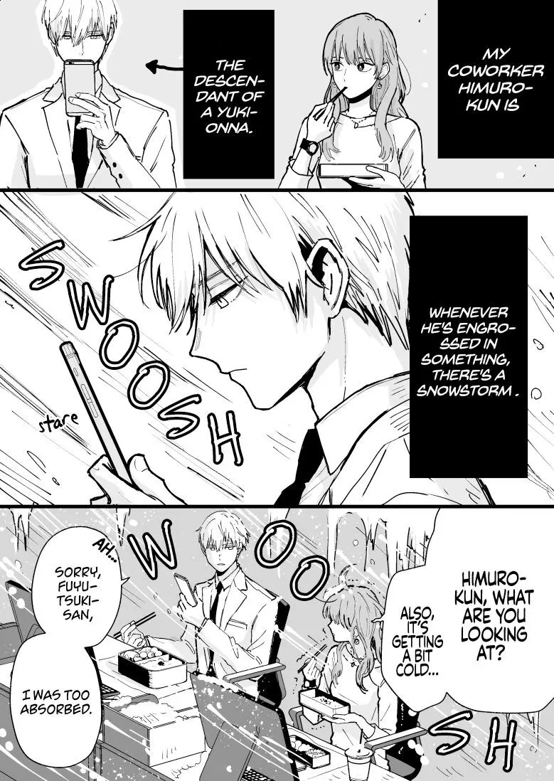 Koori Zokusei Danshi to Cool na Douryo Joshi - Chapter 2 - Page 1
