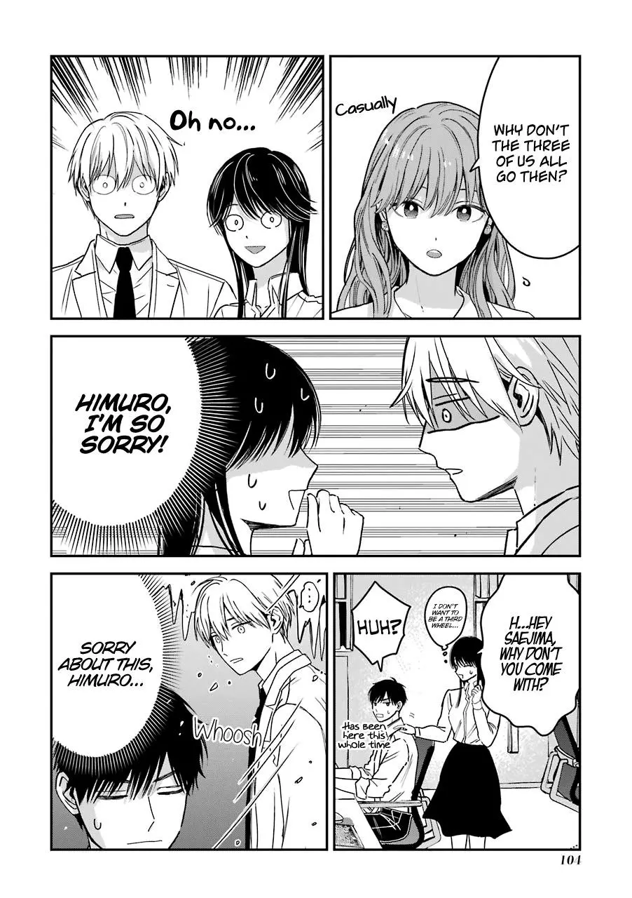 Koori Zokusei Danshi to Cool na Douryo Joshi - Chapter 25.5 - Page 9