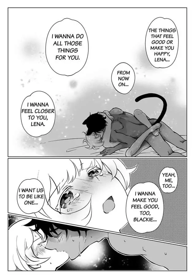 Kuroneko Kareshi Hatsujoki Kemono No Zetsurin Etchi Ni Gochui - Chapter 3 - Page 46