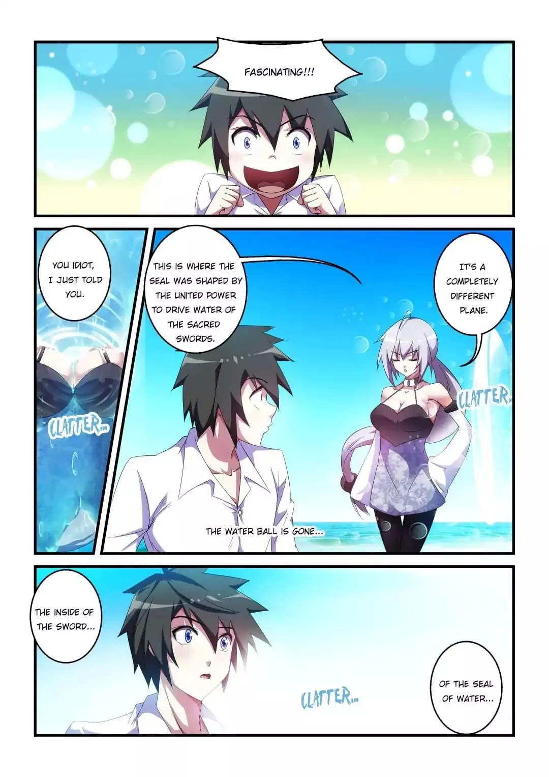 Mowang Yu Yongzhe Yu Sheng Jian Shendian ( Devil, Braves And Sacred Sword Palace ) - Chapter 38 - Page 4