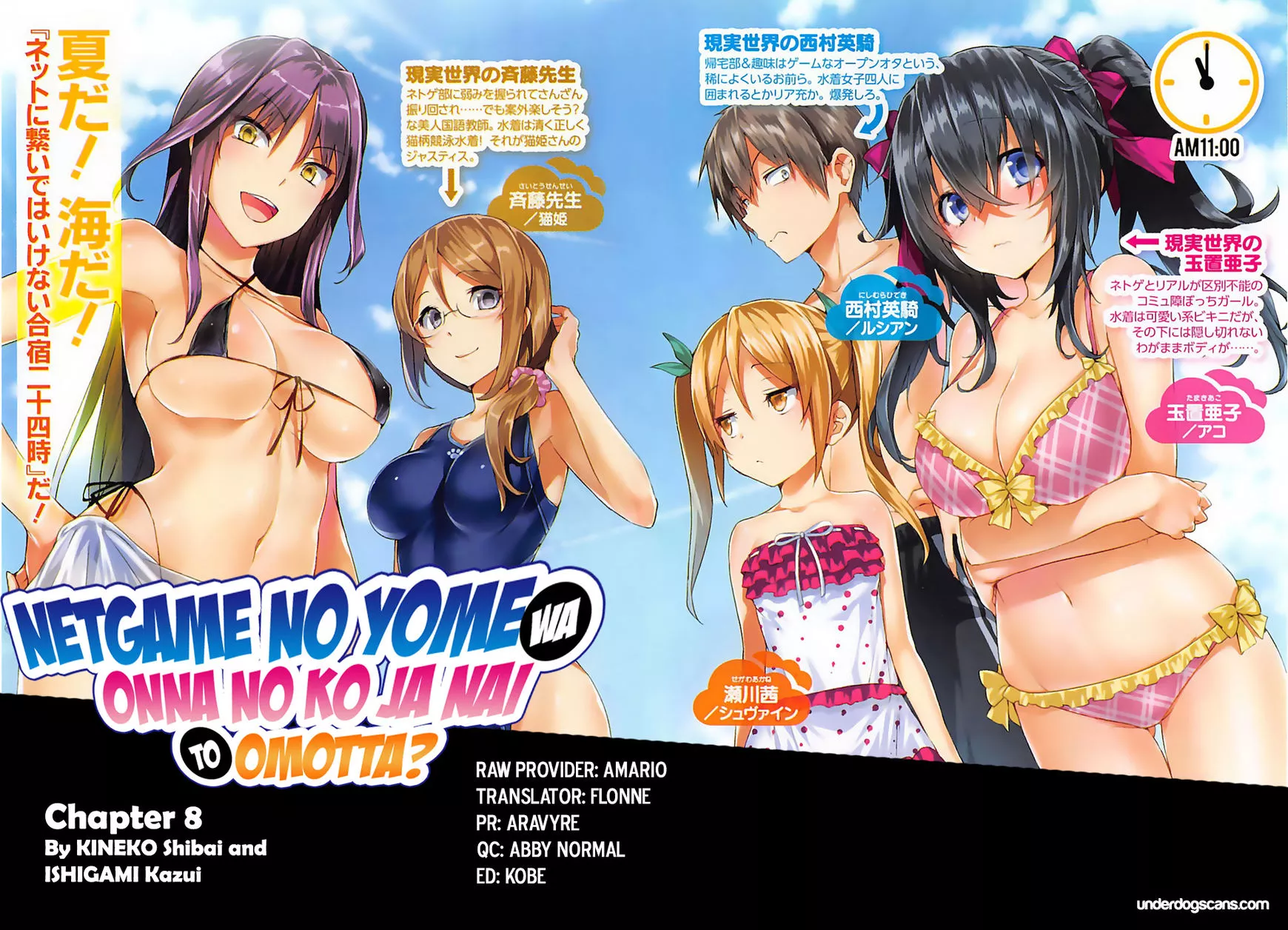 Netoge no Yome wa Onnanoko ja Nai to Omotta? - Chapter 8 - Page 1