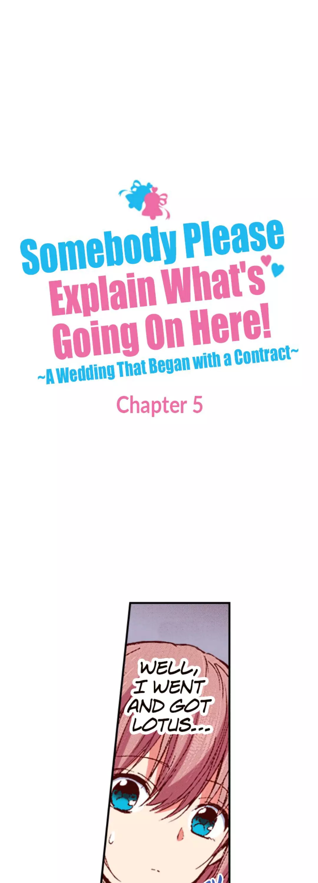 Somebody Please Explain What's Going On Here! ~A Wedding that Began With a Contract~ - Chapter 5 - Page 2