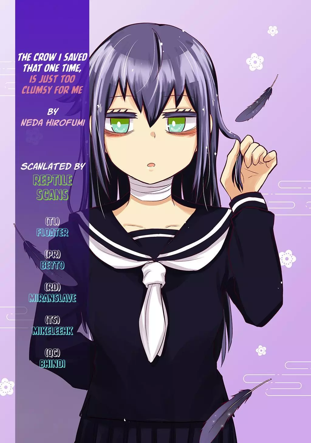 The crow I saved that one time, is just too clumsy for me - Chapter 12 - Page 1