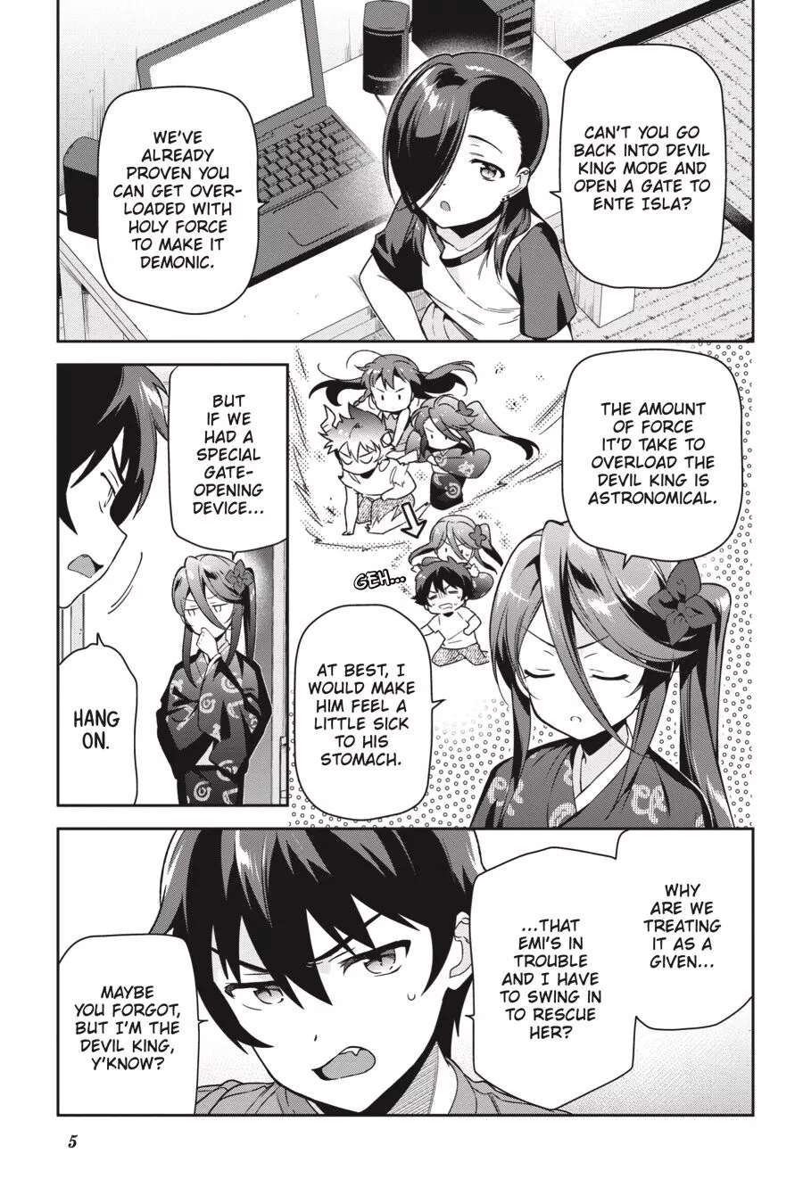 The Devil Is a Part-Timer - Chapter 70 - Page 7