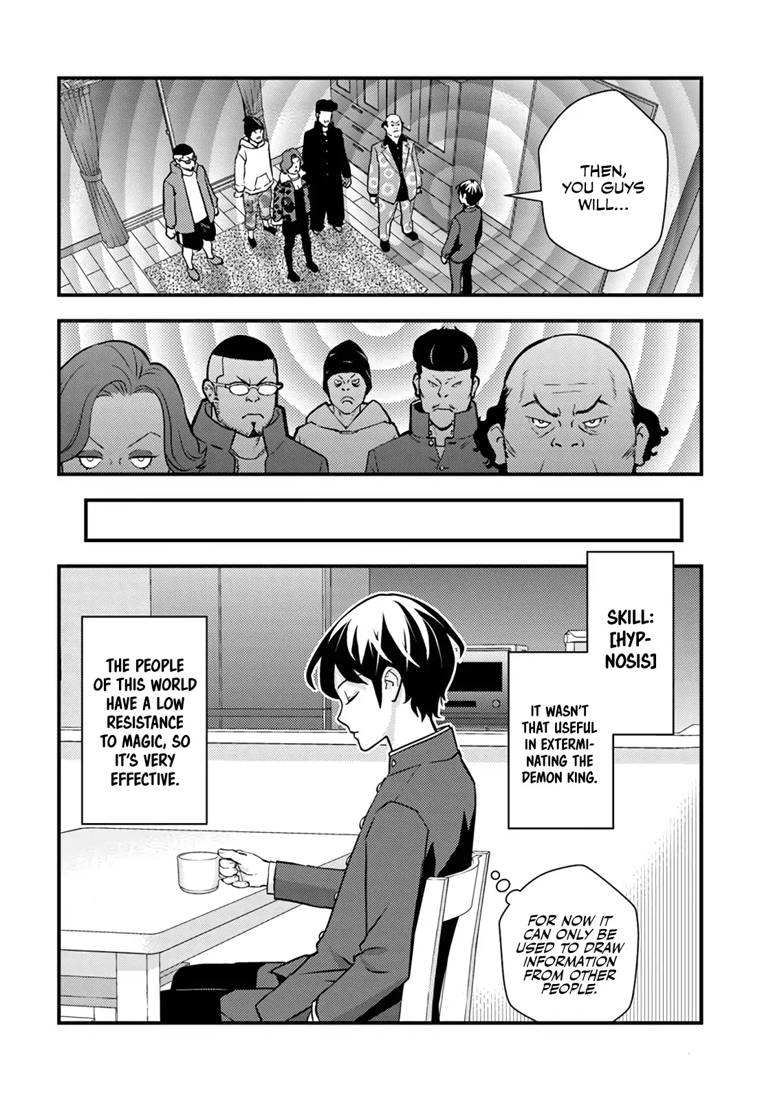 The hero returns from another world, becomes an influencer, and earns money in the real world, where dungeons have appeared! - Chapter 1 - Page 46