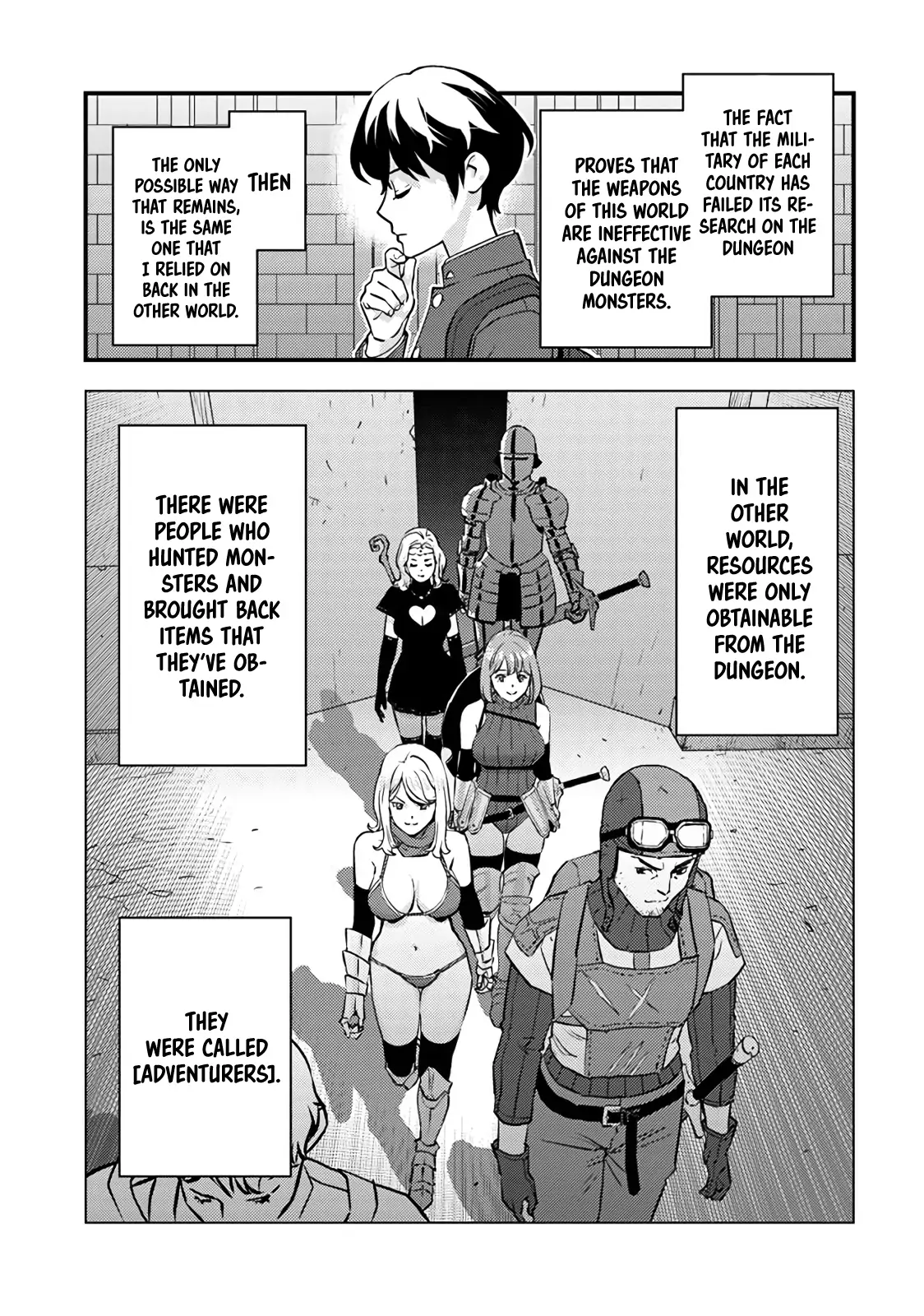 The hero returns from another world, becomes an influencer, and earns money in the real world, where dungeons have appeared! - Chapter 1 - Page 58