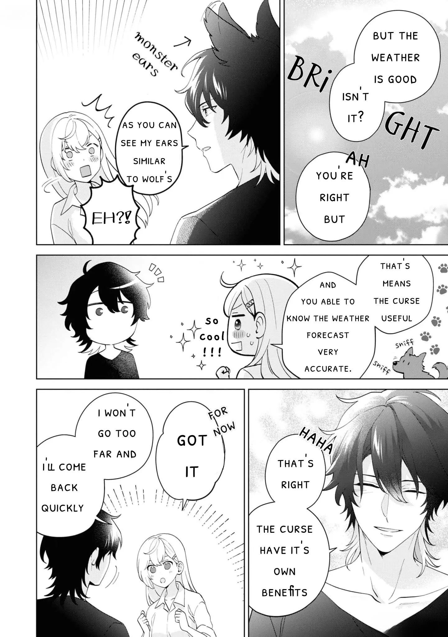 The Holy Forest Saint - I'm an exiled saint whose engagement was broken off, but I lifted the curse of the wolf prince and he's doting on me - it's too late to tell me to go back to my country now! - Chapter 4 - Page 6