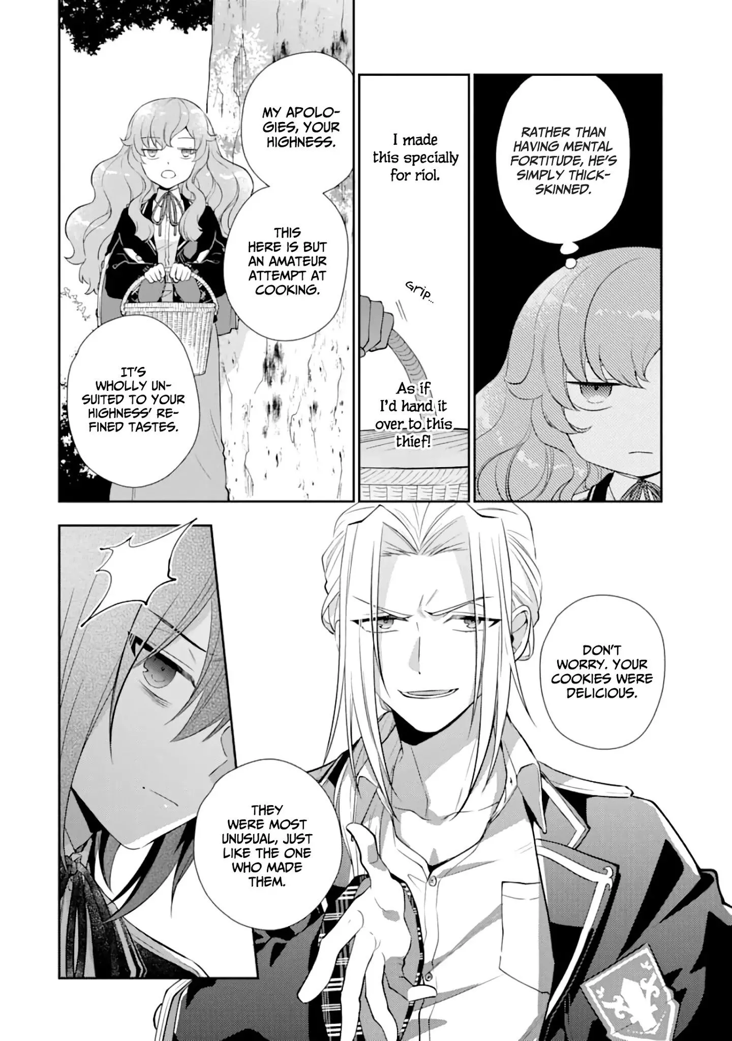 The Noble Girl With a Crush on a Plain and Studious Guy Finds the Arrogant Prince to Be a Nuisance - Chapter 2 - Page 5