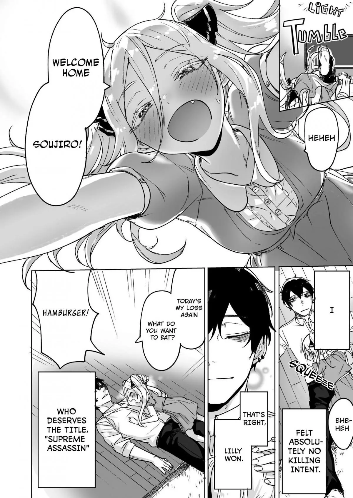 Today Once Again, the Assassin Cannot Win Against the Girl He Picked Up! - Chapter 1 - Page 4