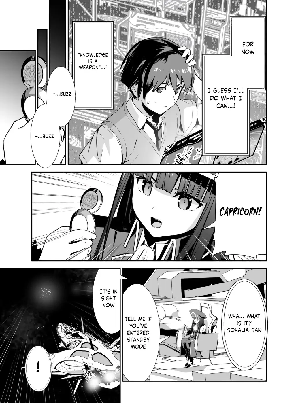 Unparalleled Path ~ Reincarnated as the AI for a space battleship  [Silent_Shadow05] - Chapter 5 - Page 3