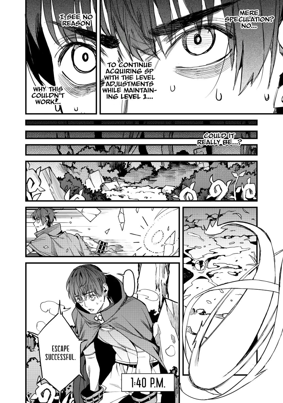 Using the Faulty Skill, "Escape," I Strive to Become the Strongest One Starting from the Utmost Low End of Ability Levels - Chapter 3 - Page 20