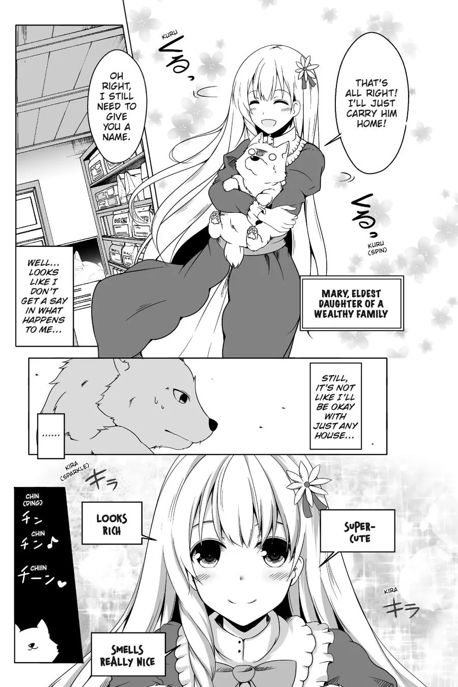 Wanwan Monogatari ~Kanemochi no Inu n shite to wa Itta ga, Fenrir ni shiro to wa Itte nee!~ - Chapter 1 - Page 10