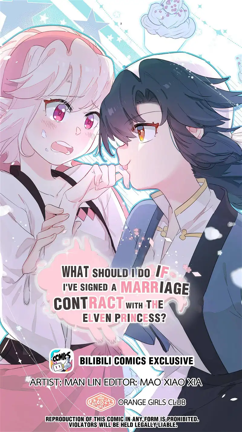 What Should I Do If I've Signed A Marriage Contract With The Elven Princess - Chapter 27 - Page 1