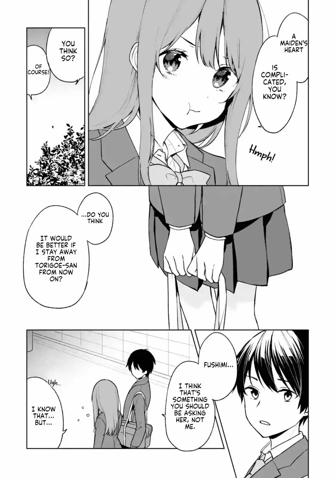 When I Rescued a Beautiful Girl Who Was About to Be Molested, It Was My Childhood Friend Sitting Next to Me - Chapter 25 - Page 34