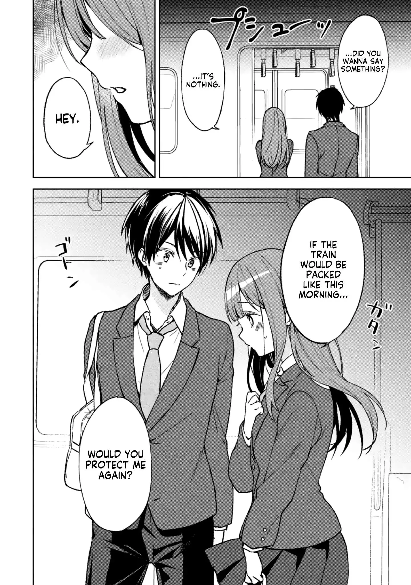 When I Rescued a Beautiful Girl Who Was About to Be Molested, It Was My Childhood Friend Sitting Next to Me - Chapter 3 - Page 14