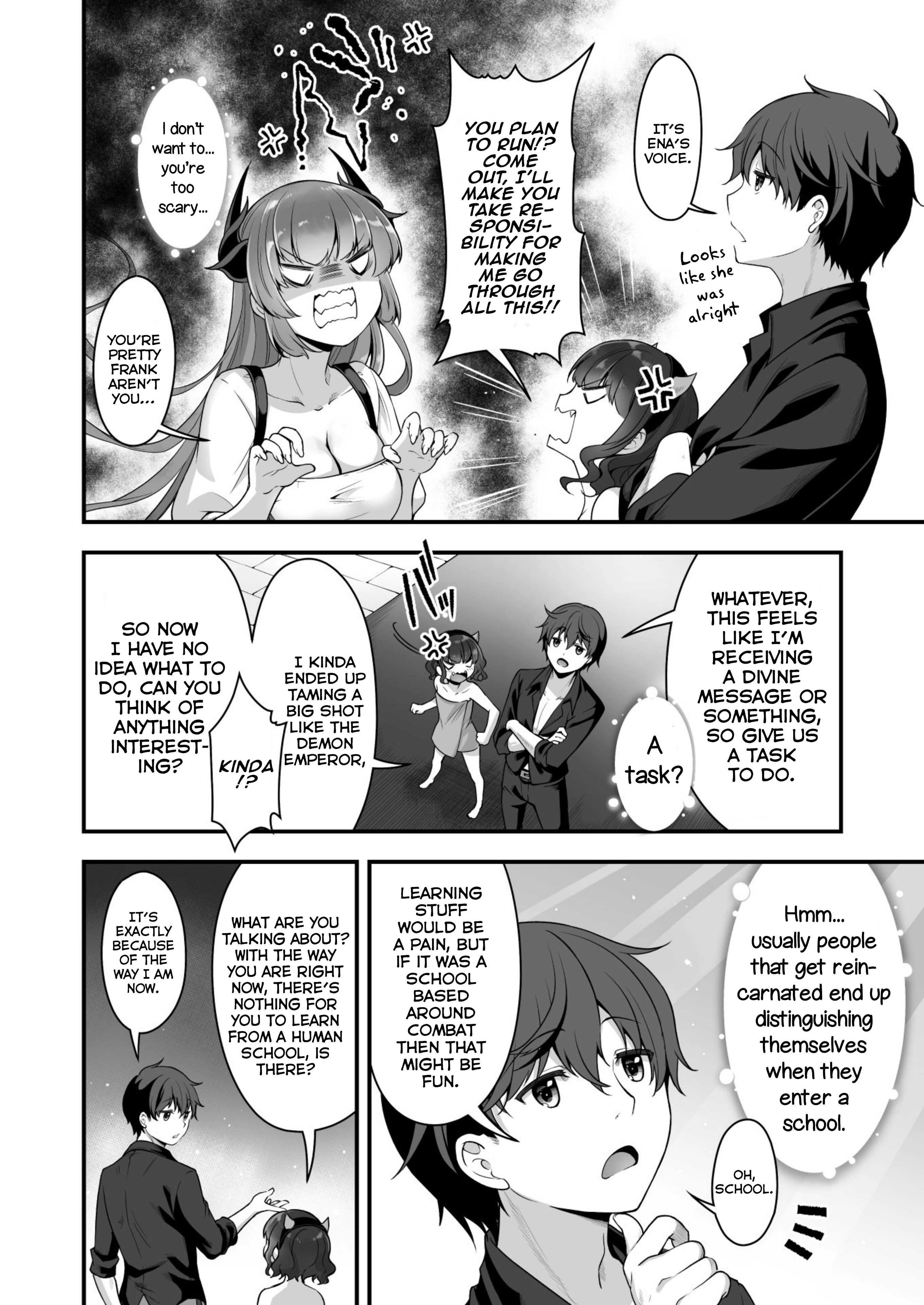 When I Was Playing Eroge With VR, I Was Reincarnated In A Different World, I Will Enslave All The Beautiful Demon Girls ~Crossout Saber~ - Chapter 5 - Page 12